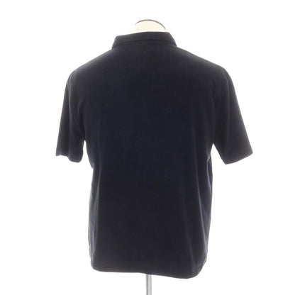 [Used] Three Dots Cotton Polyester Pile Short Sleeve Polo Shirt Black [Size L] [BLK] [S/S] [Condition Rank B] ​​[Men&