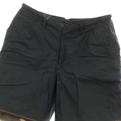 [Used] kolor/BEACON Coated Cotton Layered Shorts Black [3] [Condition Rank C] [Men&