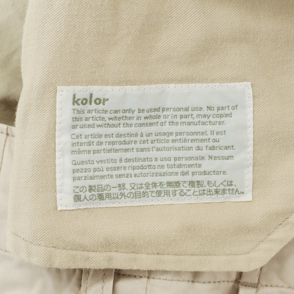 [Used] Kolor Cotton Shorts Beige [1] [Condition Rank C] [Men&