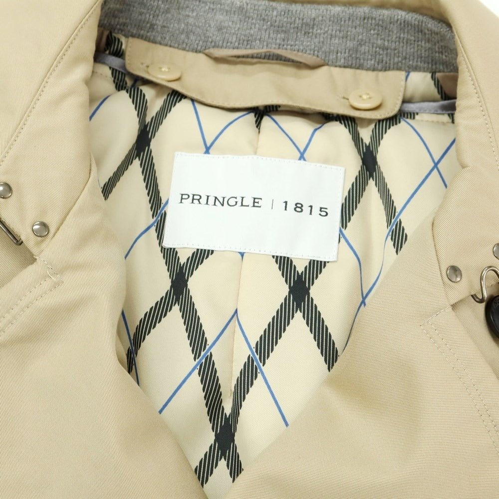 【中古】プリングル1815 PRINGLE 1815 コットン ライナー付き トレンチコート ベージュ【サイズ38】【BEI】【S/S/A/W】【状態ランクB】【メンズ】【759180】