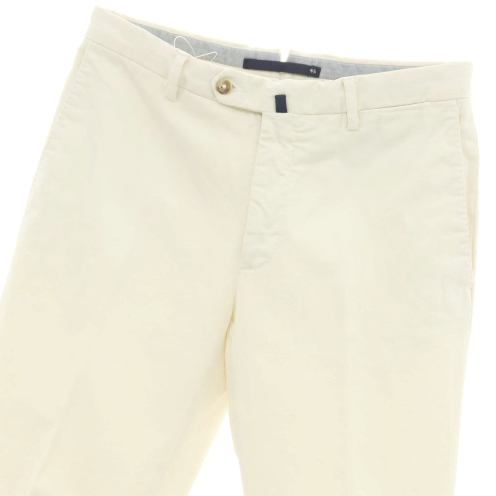 [Used] INCOTEX Twill Cotton Casual Slacks Pants Cream [46] [Condition Rank C] [Men&