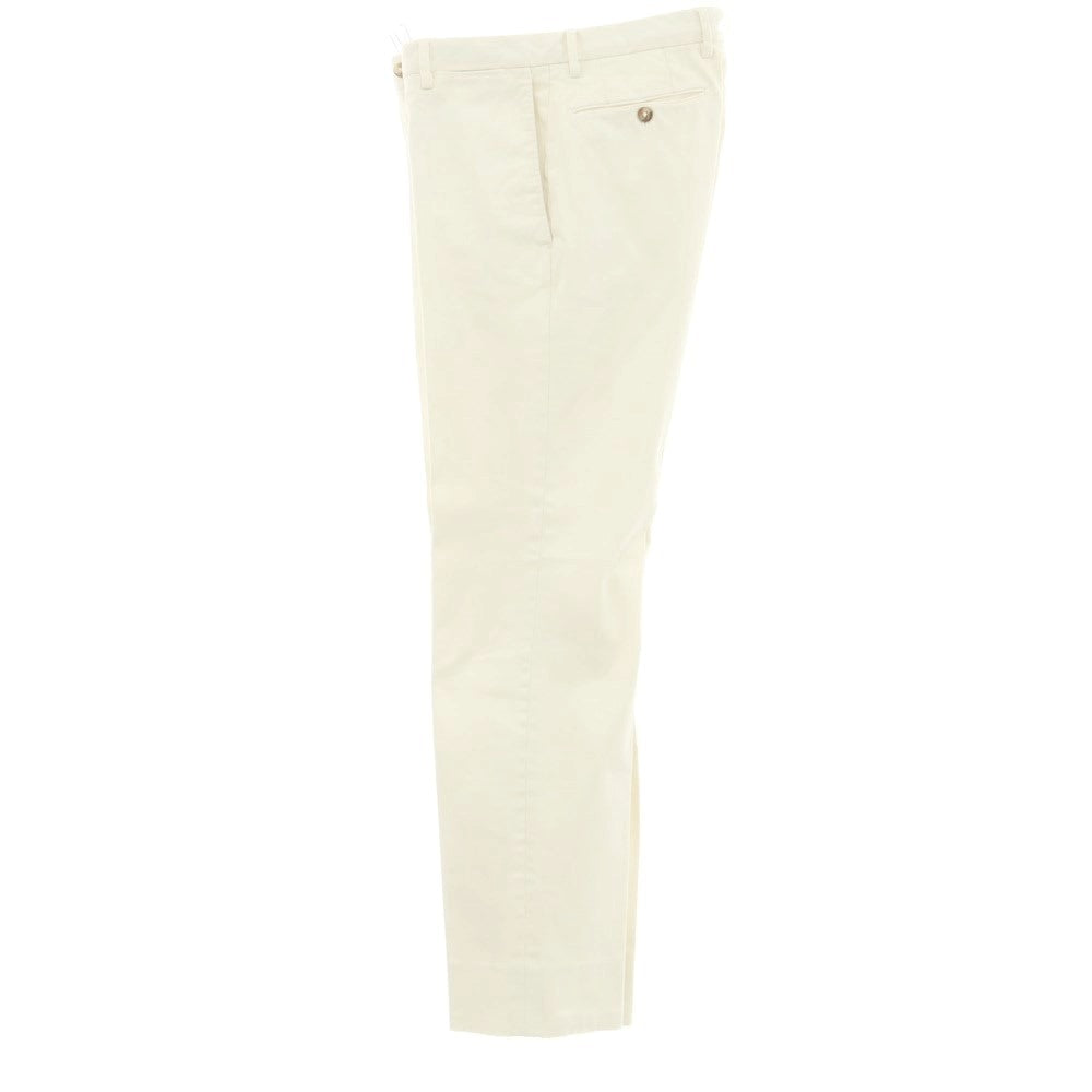 [Used] INCOTEX Twill Cotton Casual Slacks Pants Cream [46] [Condition Rank C] [Men&