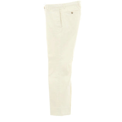 [Used] INCOTEX Twill Cotton Casual Slacks Pants Cream [46] [Condition Rank C] [Men&