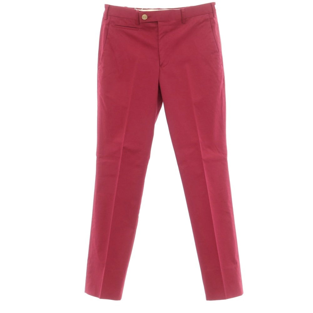 [Used] TAKEO KIKUCHI Stretch Cotton Casual Slacks Pants Wine Red [2] [Condition Rank C] [Men&