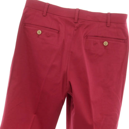 [Used] TAKEO KIKUCHI Stretch Cotton Casual Slacks Pants Wine Red [2] [Condition Rank C] [Men&