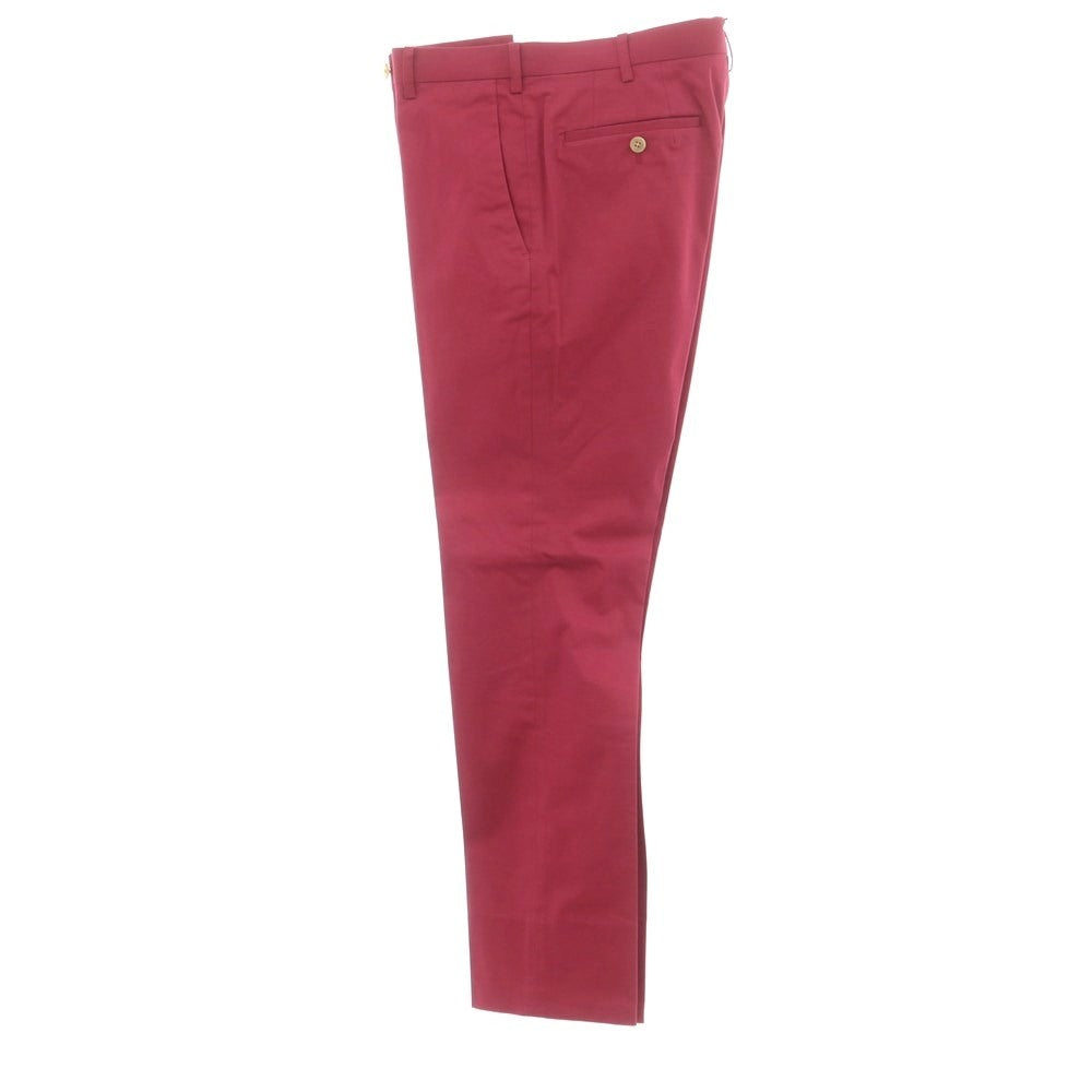 [Used] TAKEO KIKUCHI Stretch Cotton Casual Slacks Pants Wine Red [2] [Condition Rank C] [Men&