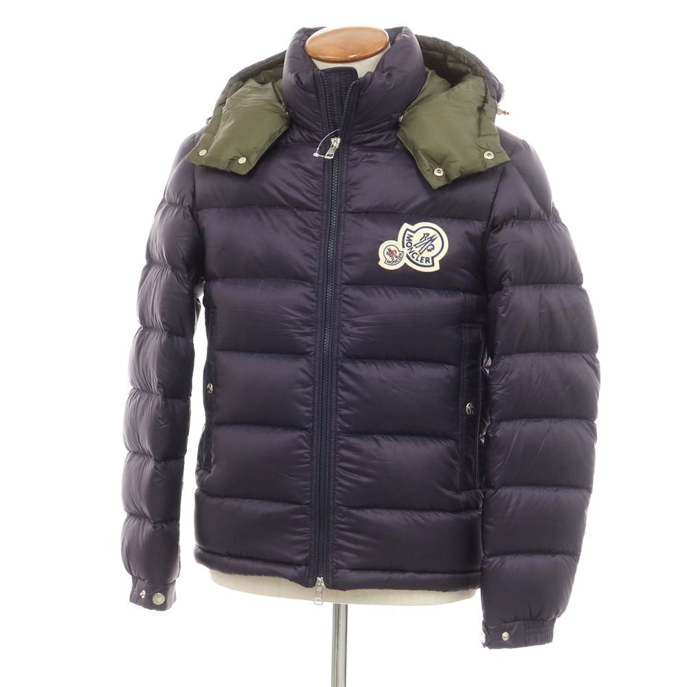 【中古】モンクレール MONCLER BRAMANT ナイロン ダウンジャケット ネイビー【 1 】【 状態ランクA 】【 メンズ 】