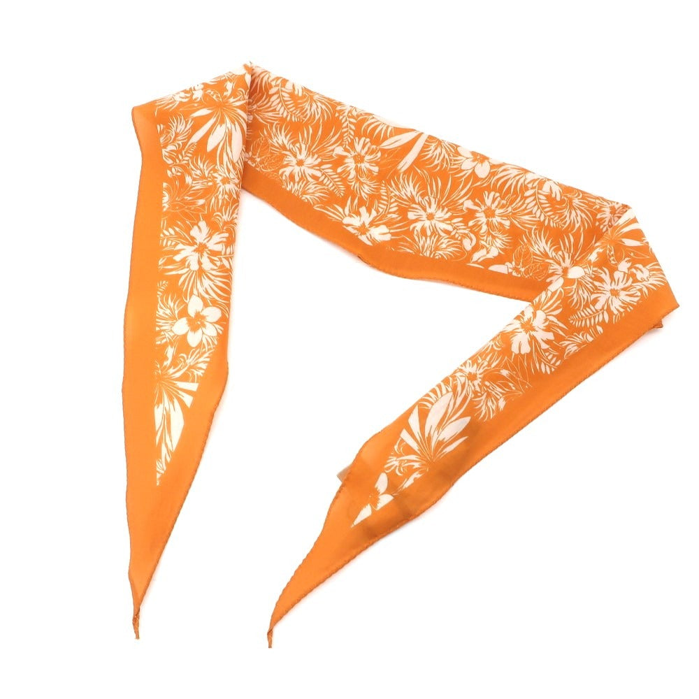 [Used] [Unused] Altea Cotton Silk Stole Orange x White [ORG] [S/S] [Condition Rank S] [Men&