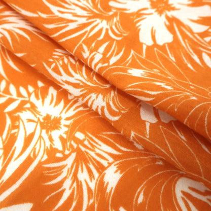 [Used] [Unused] Altea Cotton Silk Stole Orange x White [ORG] [S/S] [Condition Rank S] [Men&