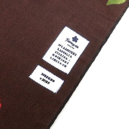 [Used] Fumagalli Cotton Silk Pocket Square Brown x Multicolor [BRW] [S/S/A/W] [Condition Rank A] [Men&