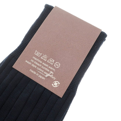 [Used] [Unused] BEAMS F Cotton Nylon Rib Socks Navy [NVY] [S/S/A/W] [Condition Rank S] [Men&