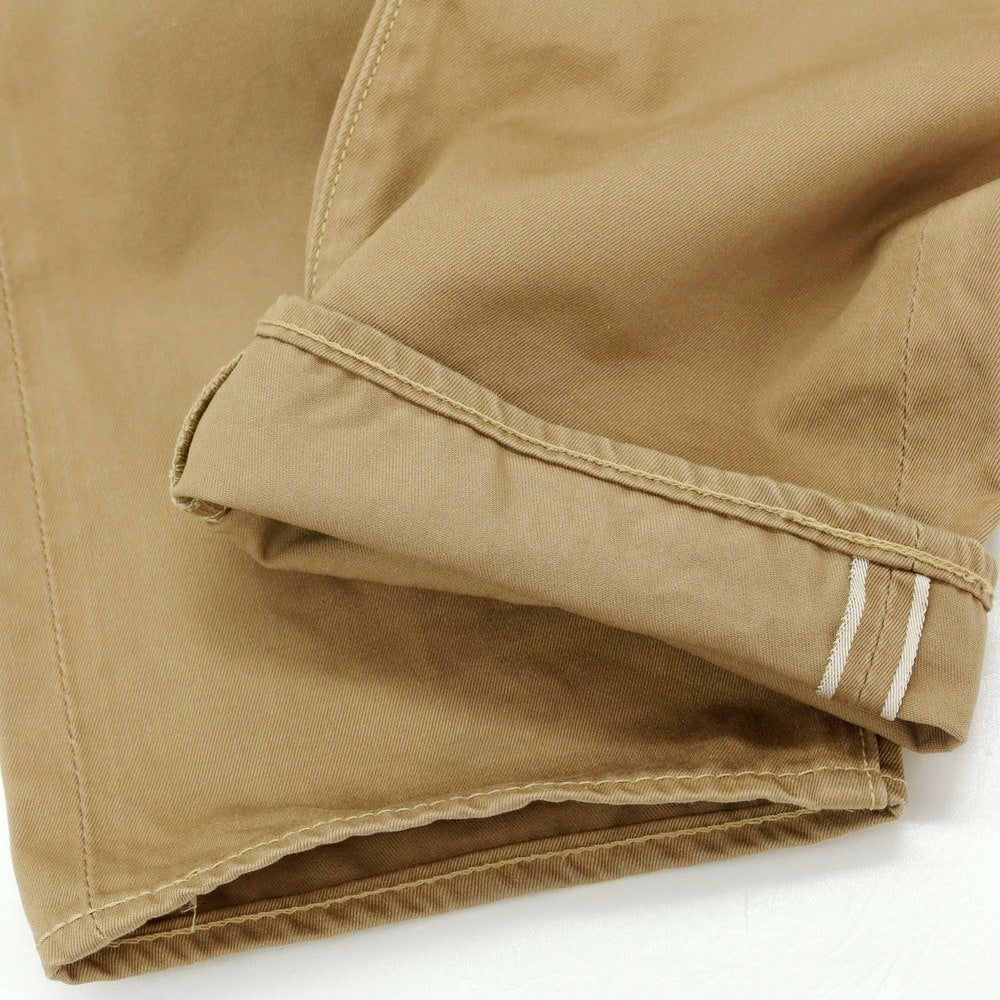 [Used] MOMOTARO JEANS 0302SP Twill Cotton 5 Pocket Pants Beige Brown [28] [Condition Rank C] [Men&