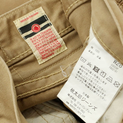 [Used] MOMOTARO JEANS 0302SP Twill Cotton 5 Pocket Pants Beige Brown [28] [Condition Rank C] [Men&