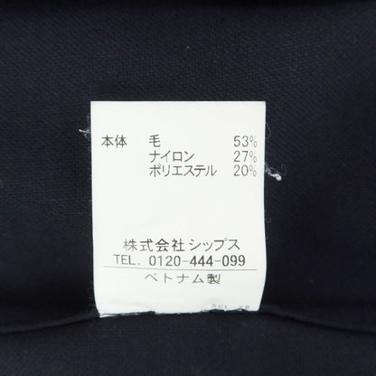 [Used] SHIPS Wool Nylon 2B Tailored Jacket Navy [Size M] [NVY] [S/S] [Condition Rank C] [Men&