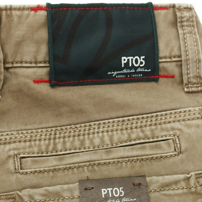 [Used] PT05 TRAVEL stretch cotton 5 pocket pants, khaki [32] [Condition rank A] [Men&