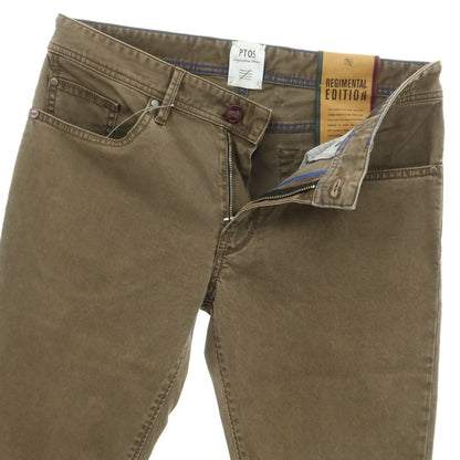 [Used] PT05 SWING stretch cotton 5 pocket pants, brown [32] [Condition rank A] [Men&