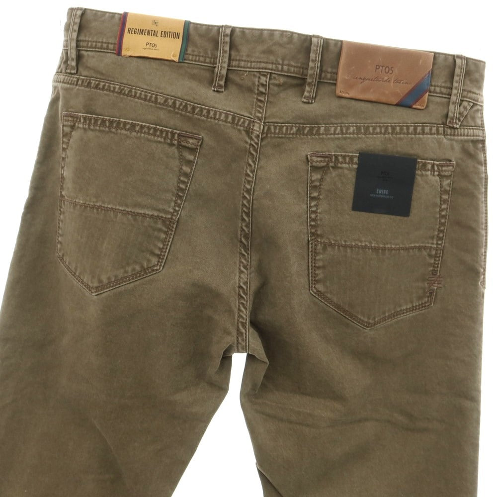 [Used] PT05 SWING stretch cotton 5 pocket pants, brown [32] [Condition rank A] [Men&