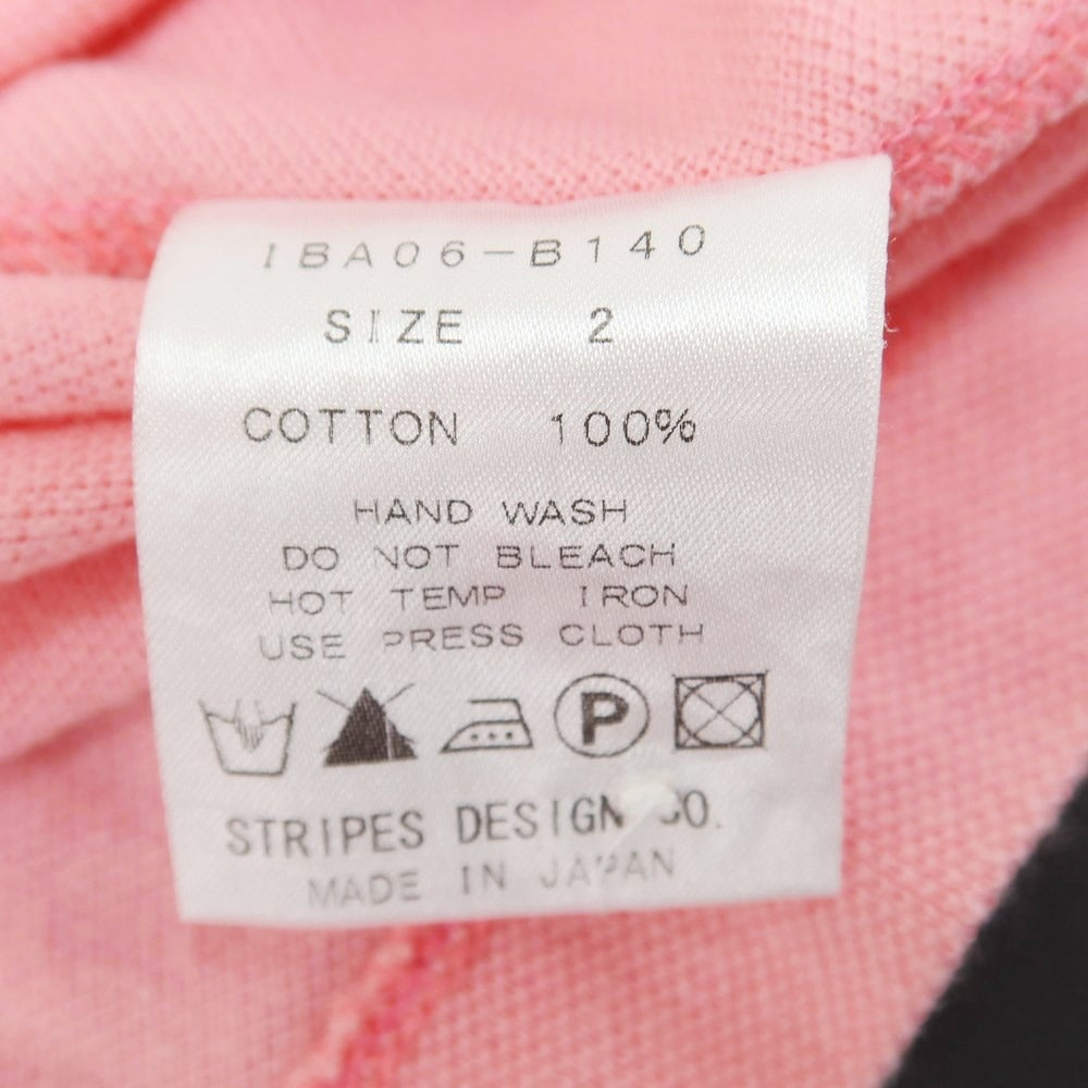 [Used] ITTY-BITTY Cotton Pique Short Sleeve Polo Shirt Pink [Size 2] [PNK] [S/S] [Condition Rank B] ​​[Men&