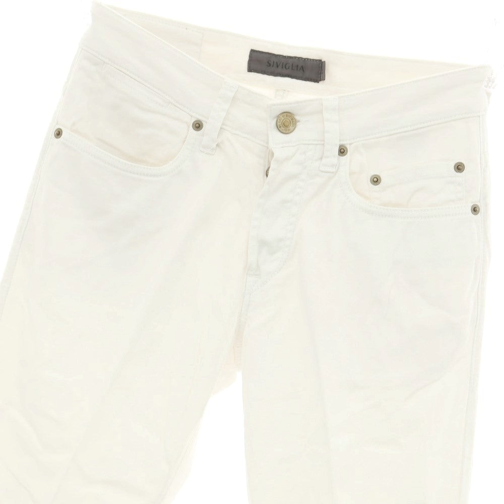 [Used] SIVIGLIA Stretch Cotton 5 Pocket Pants White [29] [Condition Rank C] [Men&