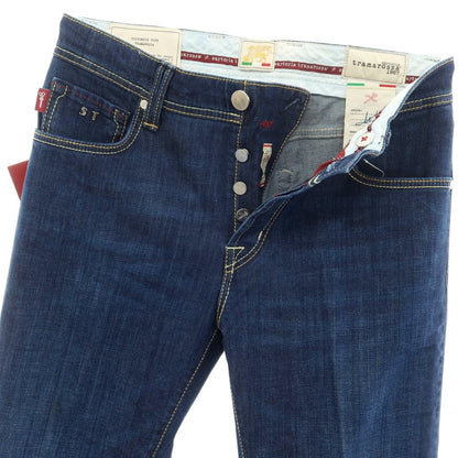 [New] Tramarossa LEONARDO Stretch Denim Pants Jeans Indigo [32] [Condition Rank N] [Men&