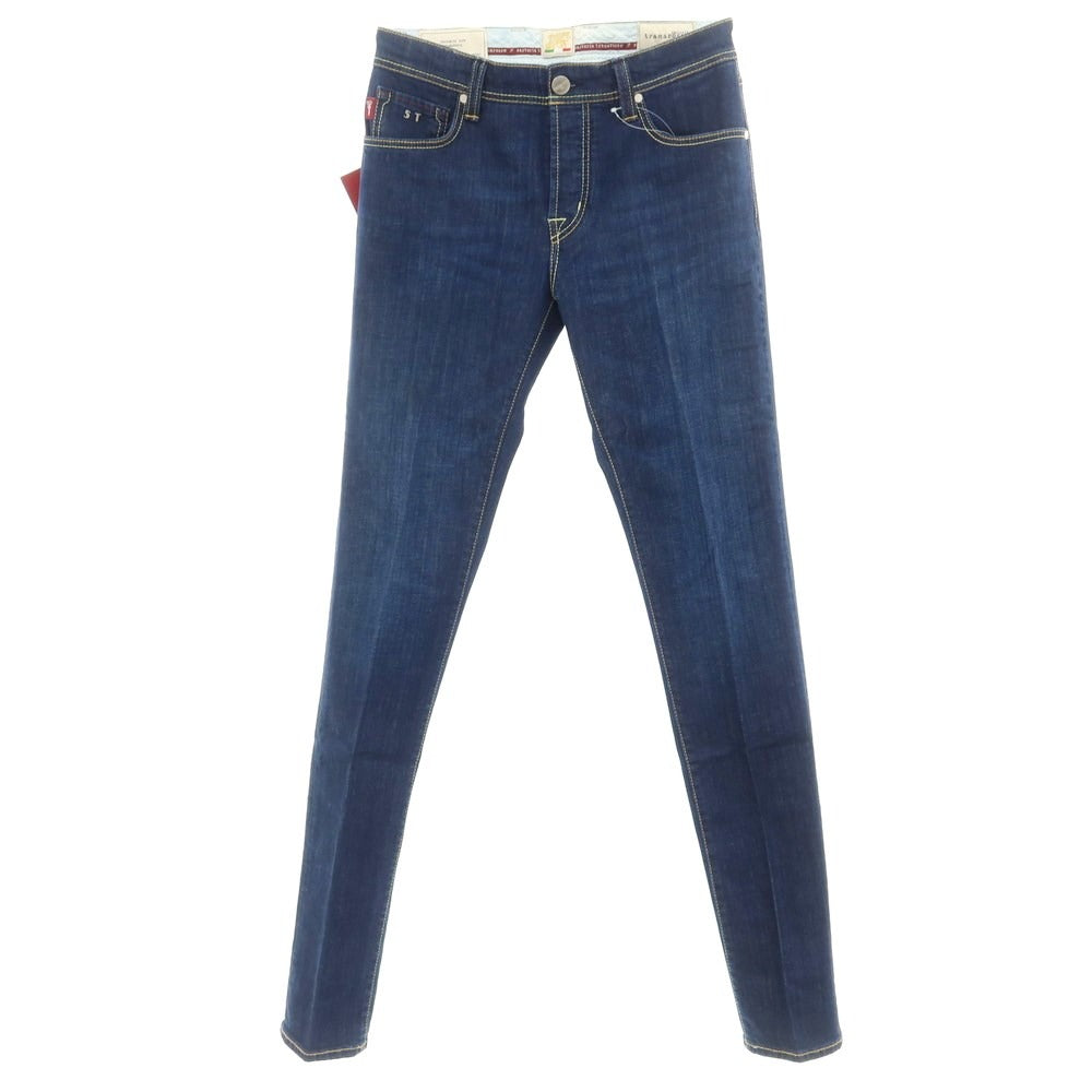 [New] Tramarossa LEONARDO Stretch Denim Pants Jeans Indigo [32] [Condition Rank N] [Men&