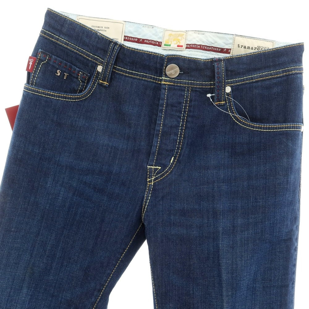 [New] Tramarossa LEONARDO Stretch Denim Pants Jeans Indigo [32] [Condition Rank N] [Men&