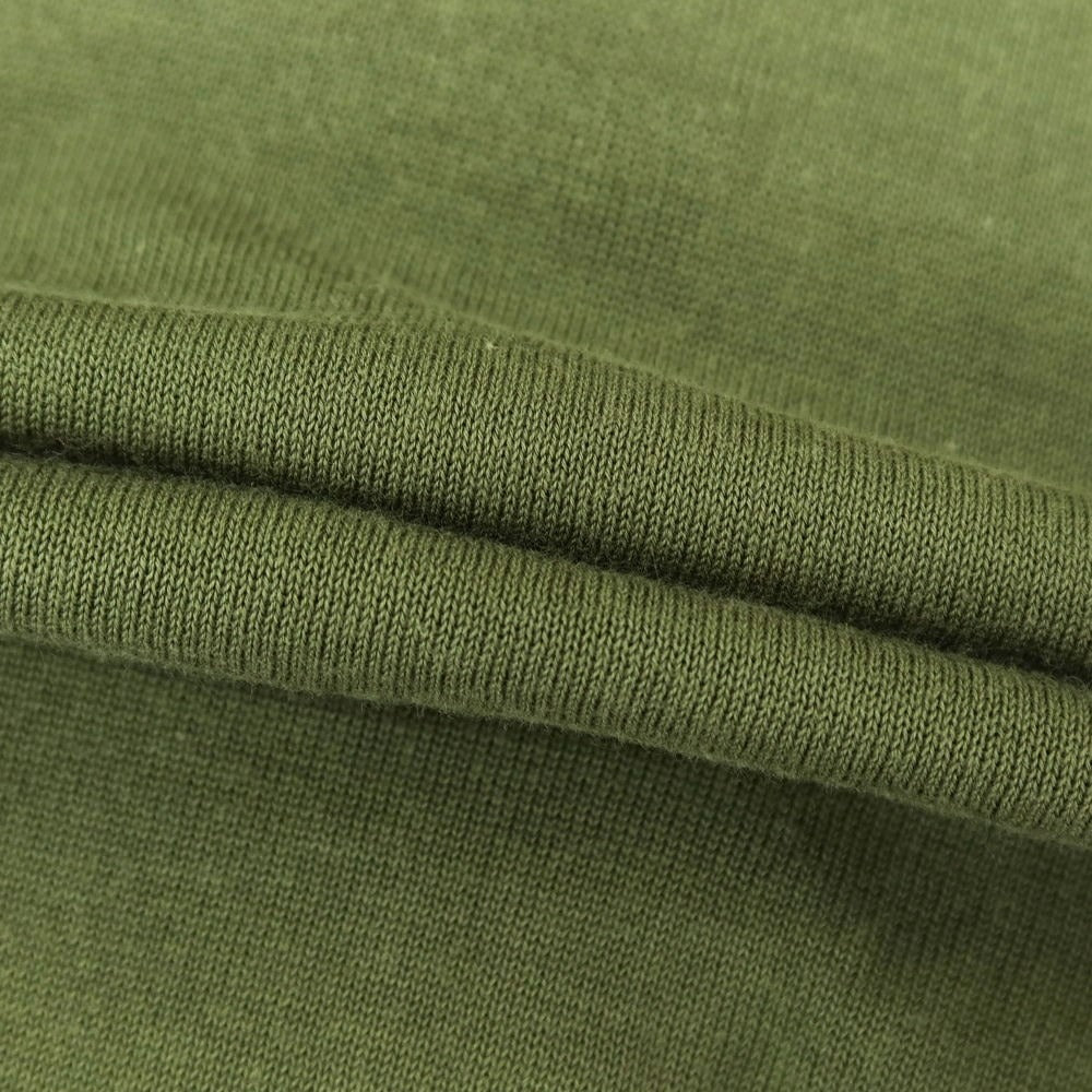 [Used] Drumohr Cotton Short Sleeve Crew Neck Pullover Knit Olive Green [Size 46] [GRN] [S/S] [Condition Rank B] ​​[Men&