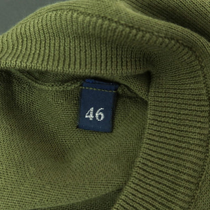 [Used] Drumohr Cotton Short Sleeve Crew Neck Pullover Knit Olive Green [Size 46] [GRN] [S/S] [Condition Rank B] ​​[Men&