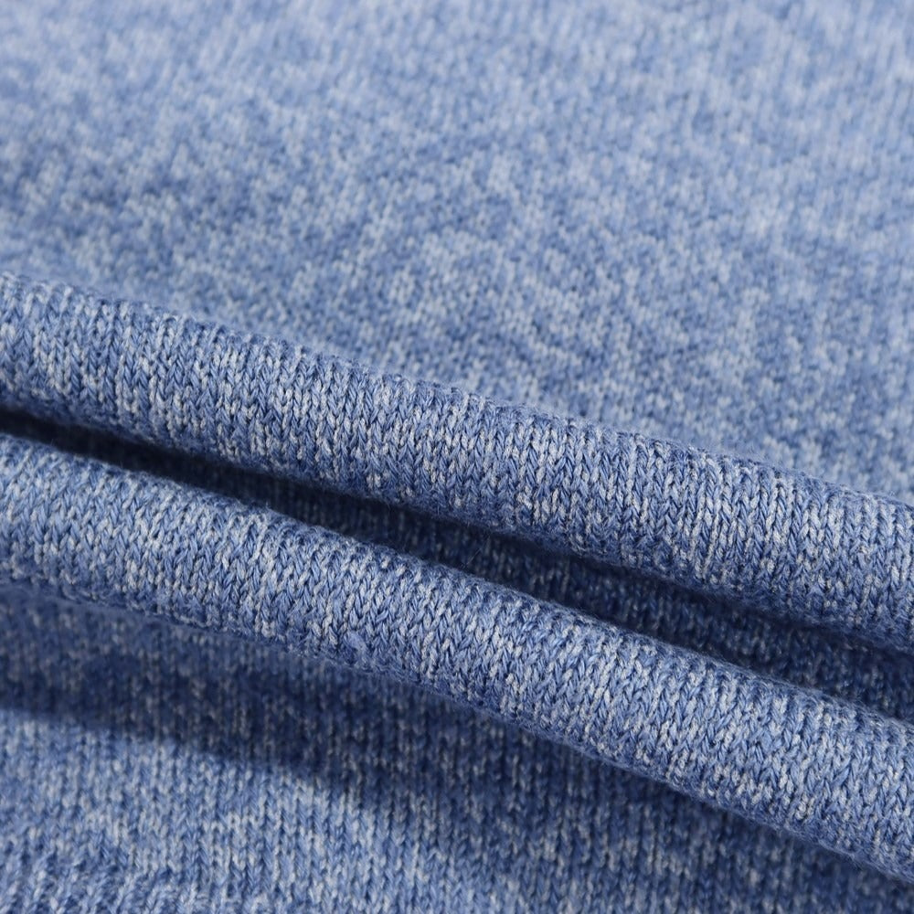 [Used] Drumohr Linen Polyester Long Sleeve Crew Neck Pullover Knit Blue [Size 46] [BLU] [S/S] [Condition Rank B] ​​[Men&