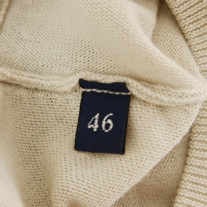 [Used] Drumohr Cotton High Gauge Crew Neck Pullover Knit Light Beige [Size 46] [BEI] [S/S] [Condition Rank C] [Men&