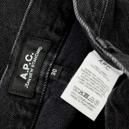 【中古】アーペーセー A.P.C. デニムパンツ ジーンズ ブラック【 30 】【 状態ランクB 】【 メンズ 】