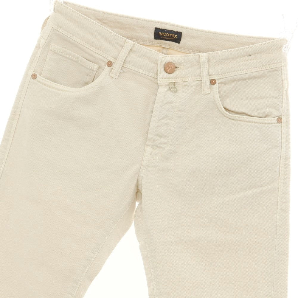 [Used] INCOTEX stretch color denim pants jeans beige [31] [Condition rank B] ​​[Men&