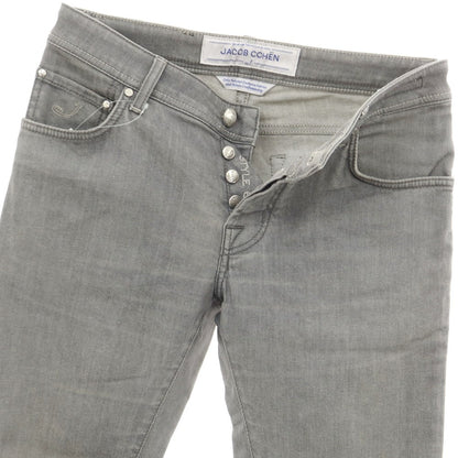 [Used] JACOB COHEN Luxury Denim J622 Stretch Denim Pants Jeans Grey [31] [Condition Rank B] ​​[Men&