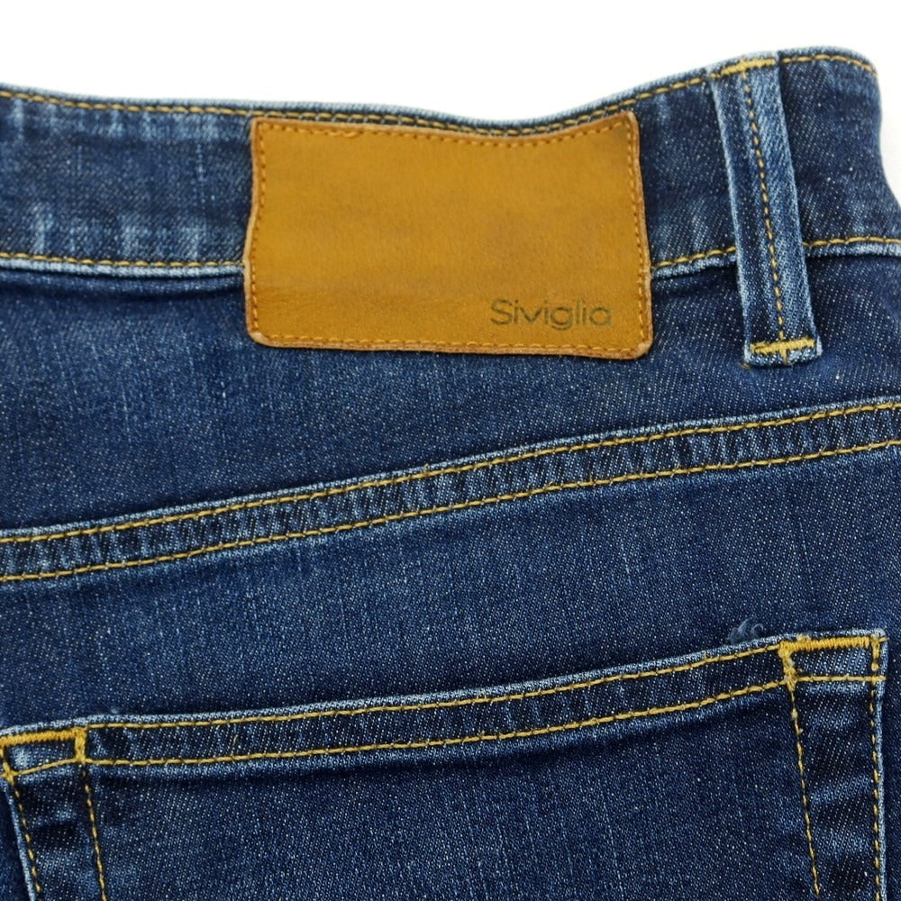 [Used] SIVIGLIA Stretch Denim Pants Jeans Navy Blue [31] [Condition Rank C] [Men&