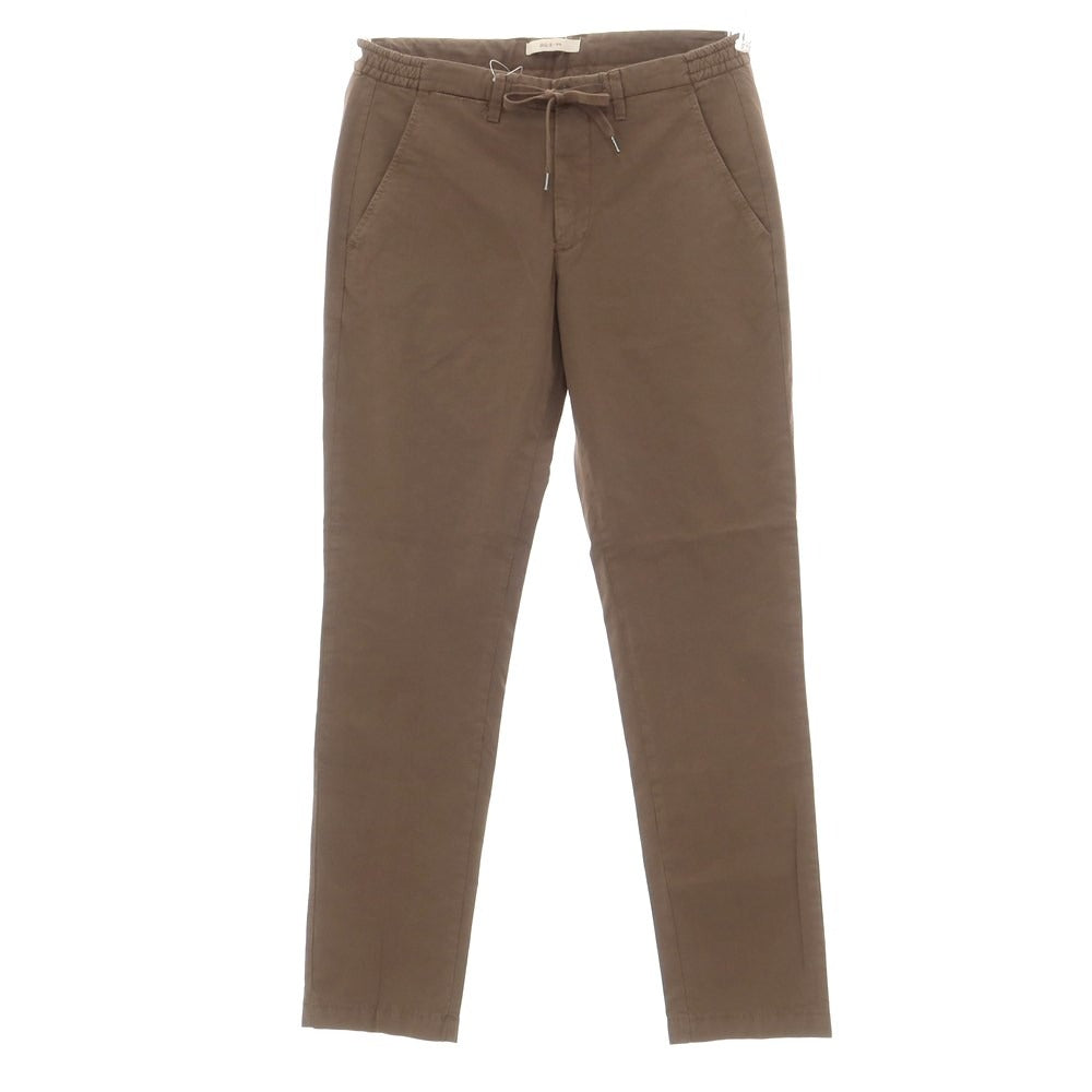 [Used] BRIGLIA 1949 Stretch Cotton Easy Slacks Pants Brown [46] [Condition Rank B] ​​[Men&