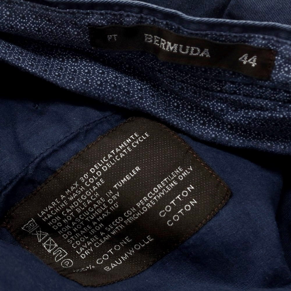 [Used] PT01 BERMUDA Twill Cotton Short Cargo Pants Navy [44] [Condition Rank B] ​​[Men&