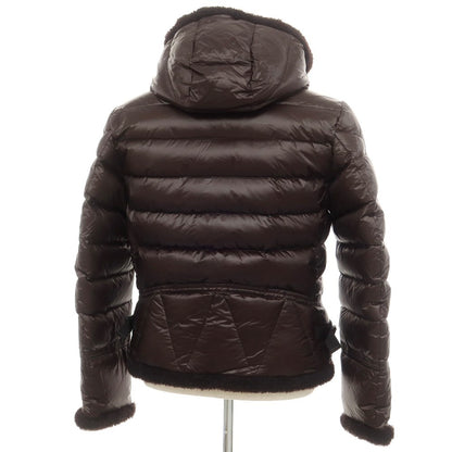 【中古】モンクレール MONCLER BARRHORN ナイロン ボア ダウンジャケット ダークブラウン【 2 】【 状態ランクA 】【 メンズ 】