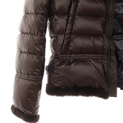 【中古】モンクレール MONCLER BARRHORN ナイロン ボア ダウンジャケット ダークブラウン【 2 】【 状態ランクA 】【 メンズ 】