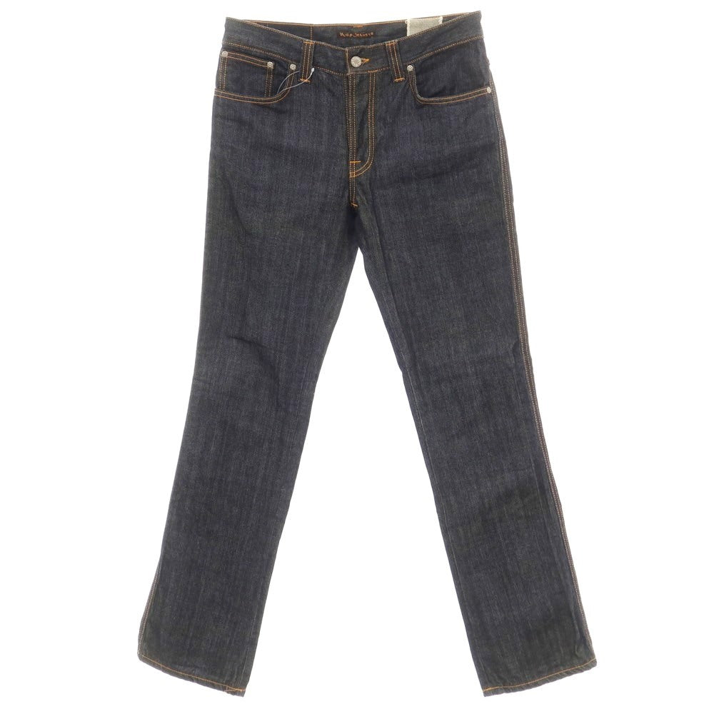 [Used] Nudie Jeans Stretch Denim Pants Jeans Dark Navy [32] [Condition Rank C] [Men&