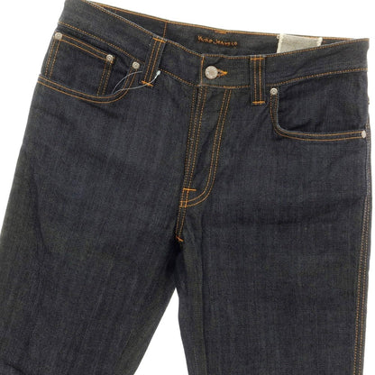 [Used] Nudie Jeans Stretch Denim Pants Jeans Dark Navy [32] [Condition Rank C] [Men&