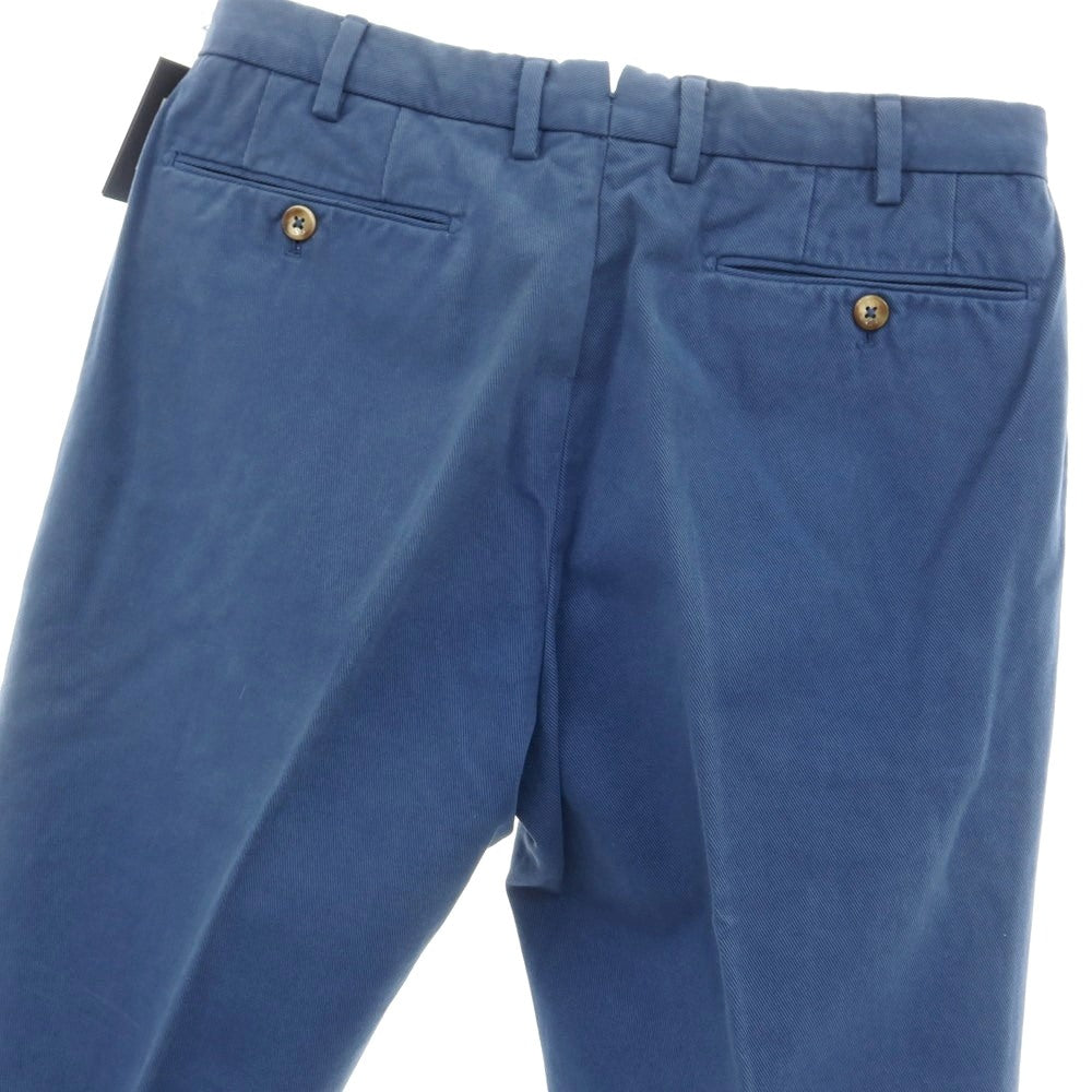 [Used] INCOTEX Twill Cotton Casual Slacks Pants Blue [48] [Condition Rank D] [Men&