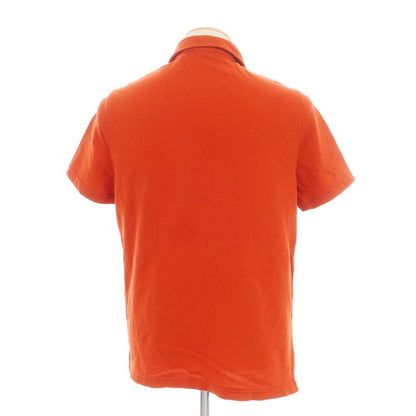 [Used] ASPESI Cotton Half-Zip Short-Sleeve Polo Shirt Dark Orange [Size S] [ORG] [S/S] [Condition Rank C] [Men&