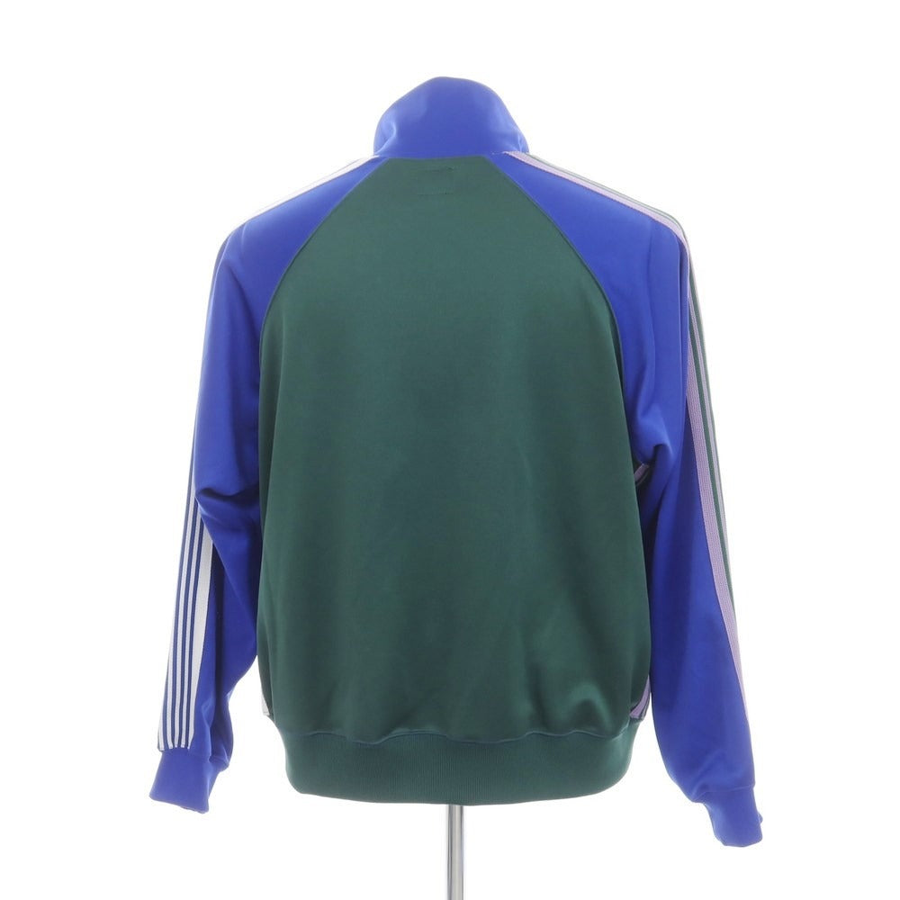 [Used] Needles x SSZ collaboration polyester track jacket jersey blue x green [Size L] [BLU] [S/S/A/W] [Condition rank B] ​​[Men&