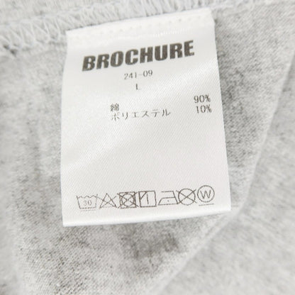 [Used] Brochure 2024 Spring/Summer Cotton Crew Neck Short Sleeve T-Shirt Light Gray [Size L] [GRY] [S/S] [Condition Rank B] ​​[Men&