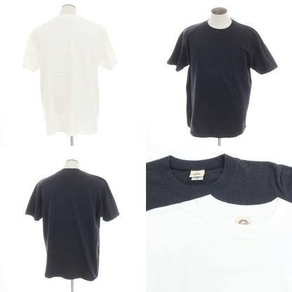 【中古】グッドウェア Good wear 2枚セット コットン クルーネック 半袖Ｔシャツ ホワイトxブラック【サイズXL】【WHT】【S/S】【状態ランクC】【メンズ】【759198】
[APD]