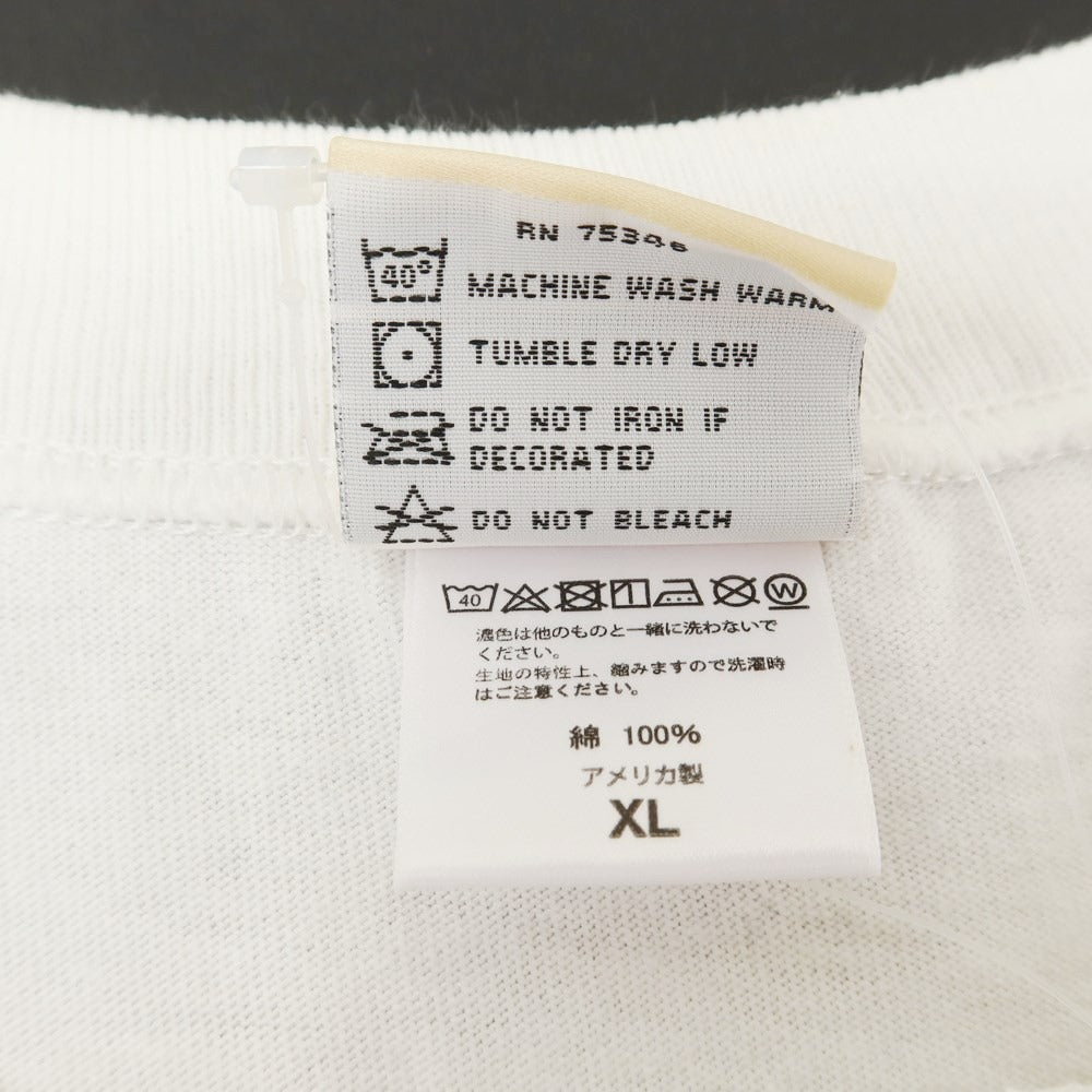 【中古】グッドウェア Good wear 2枚セット コットン クルーネック 半袖Ｔシャツ ホワイトxブラック【サイズXL】【WHT】【S/S】【状態ランクC】【メンズ】【759198】
[APD]