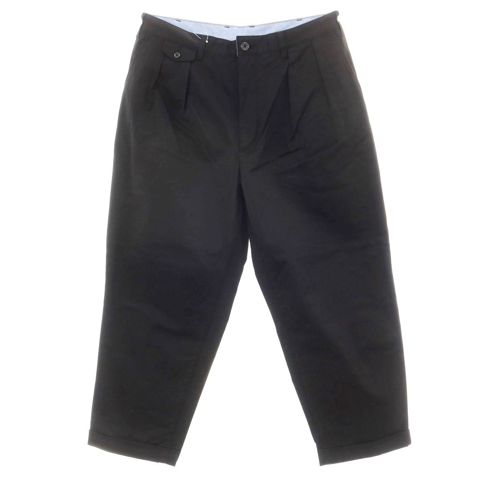 [Used] BEAMS PLUS Spring/Summer 2024 Wide Chino Pants Black [L] [Condition Rank B] ​​[Men&