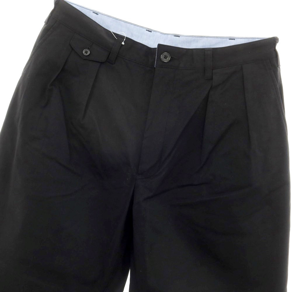 [Used] BEAMS PLUS Spring/Summer 2024 Wide Chino Pants Black [L] [Condition Rank B] ​​[Men&