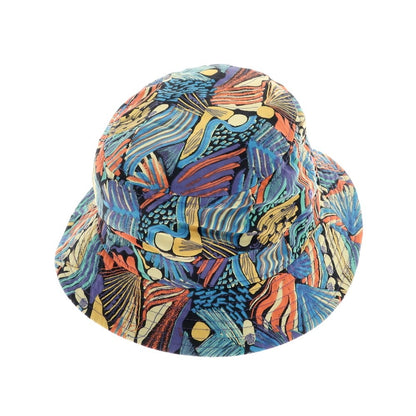 [Used] Patagonia nylon bucket hat, blue x multicolor [Size S] [BLU] [S/S] [Condition Rank B] ​​[Men&