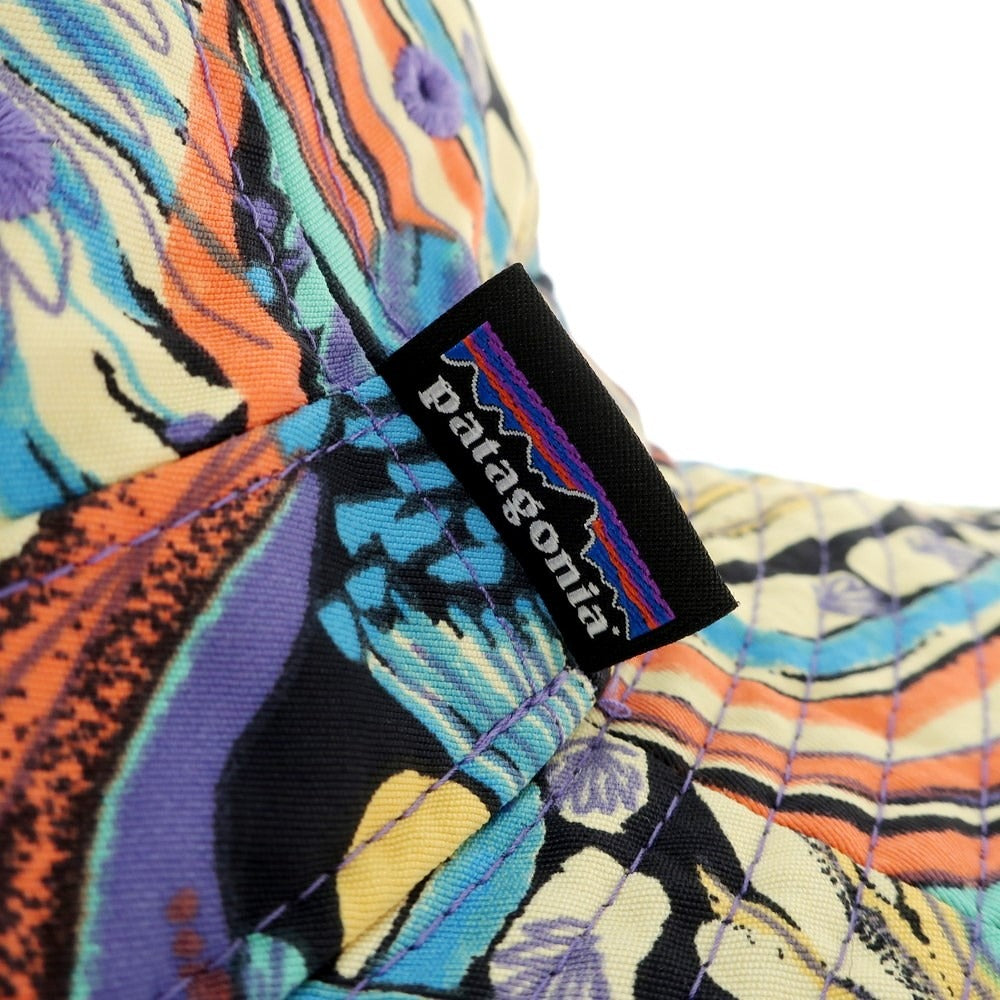 [Used] Patagonia nylon bucket hat, blue x multicolor [Size S] [BLU] [S/S] [Condition Rank B] ​​[Men&